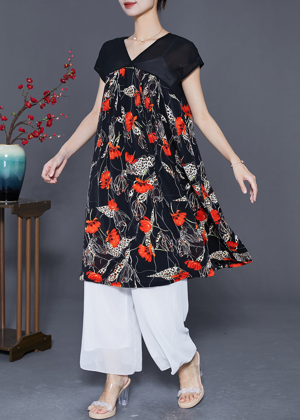Elegantly Styled Dress for Everyday Wear