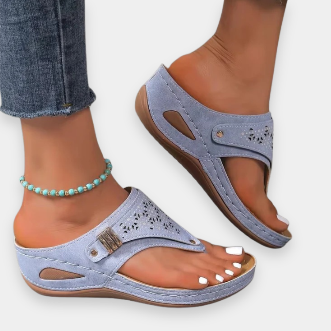SONYA™ - ORTHOPEDIC WEDGE SPRING SANDALS