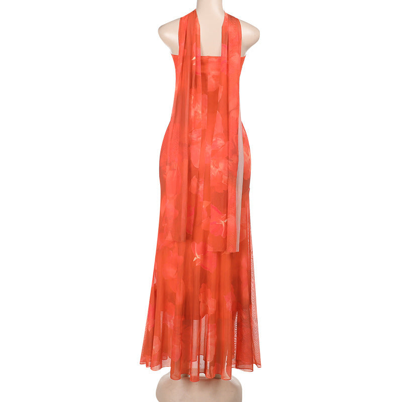 Sunshine Dreams Maxi Dress - Orange