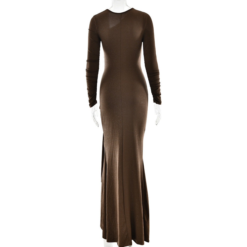 Watson Maxi Dress - Brown