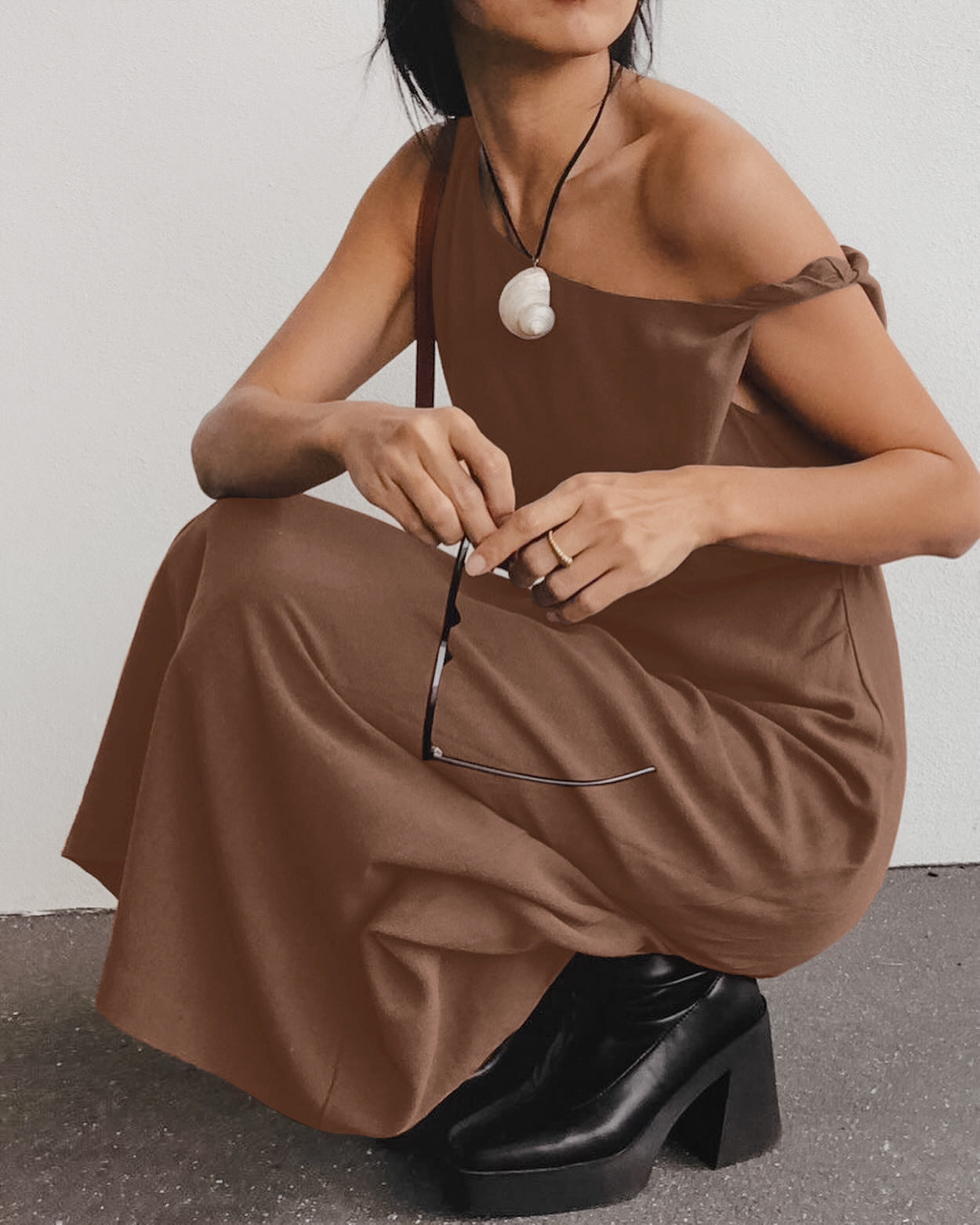 Westwick Maxi Dress - Brown