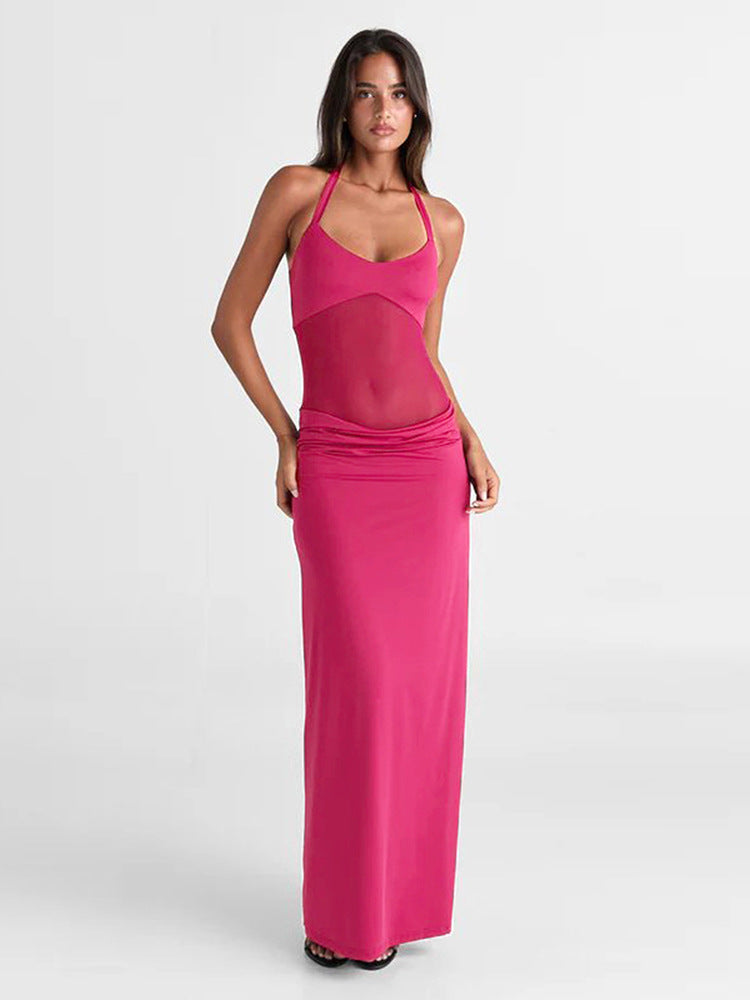 Elizabeth Maxi Dress Rose Red