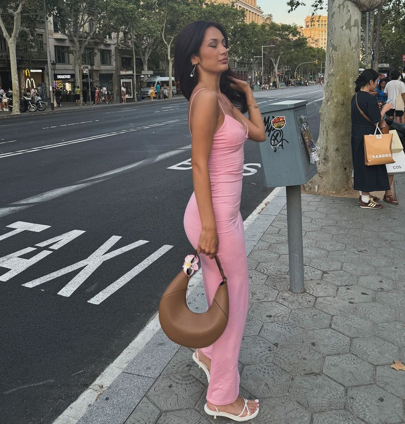 Harrison Maxi Dress - Pink