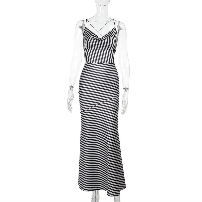 Wilkinson Maxi Dress - Black/White