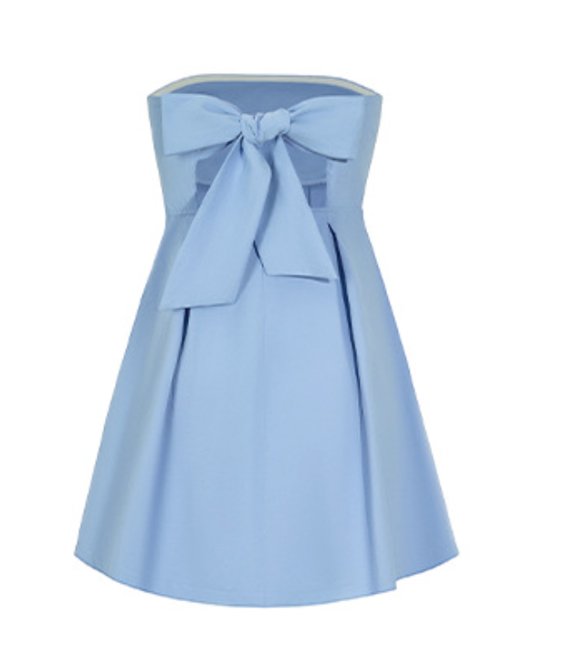 Bucco Mini Dress - Light blue