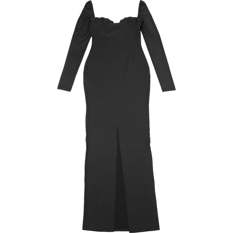 Praush Bodycon Dress Black