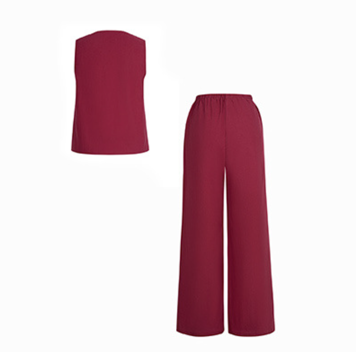 Livia Co-Ord - Maroon