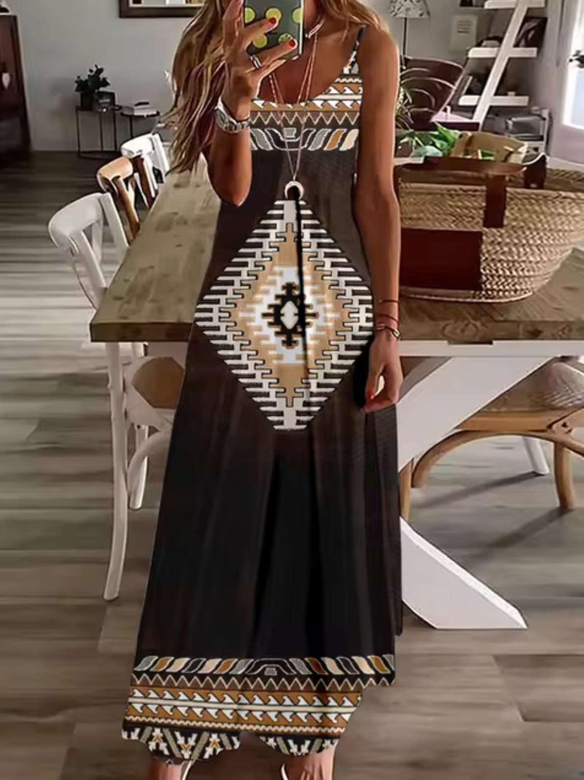 Brina Premium Classic Bohemian Maxi Dresses Statement Occasion Edit