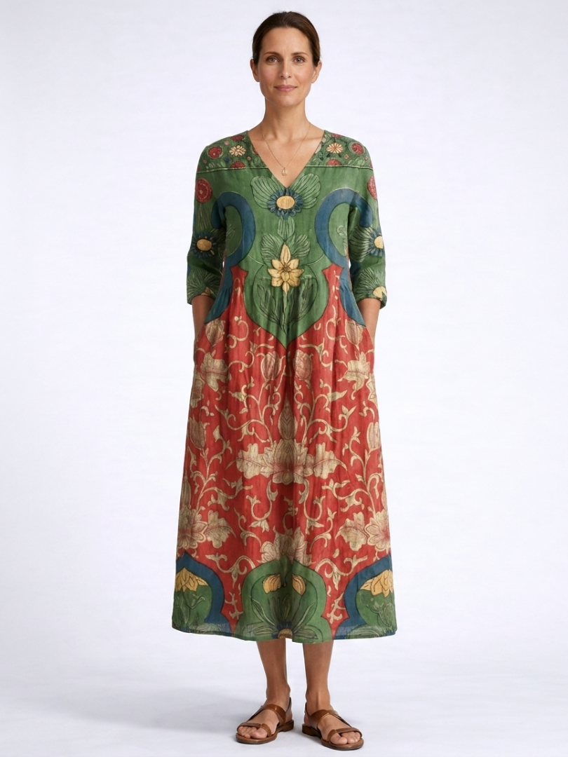 Kymberah | Sophisticated Midi Dress
