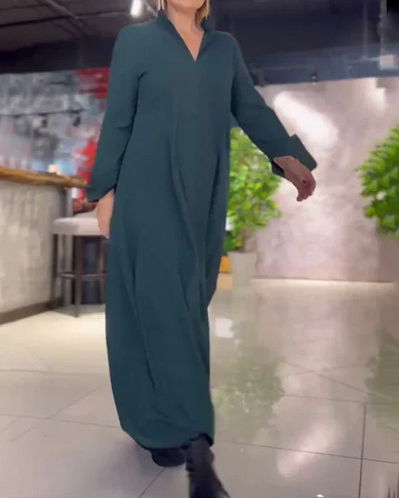 Ruth Effortless Long Dress Premium Wardrobe Essential