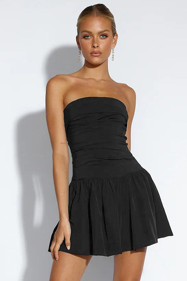 Strapless Bodycon Mini Party Dress