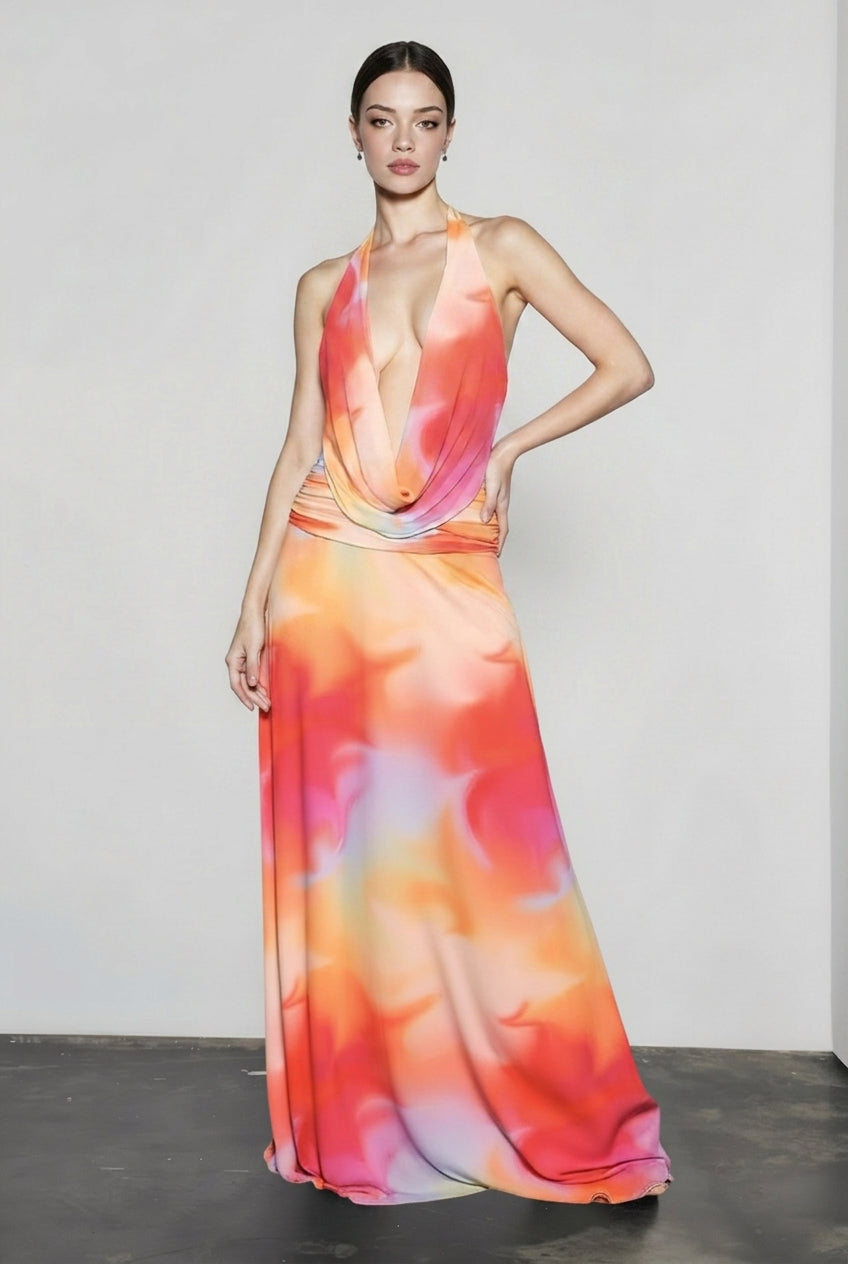 Halter-Neck Bodycon Dress