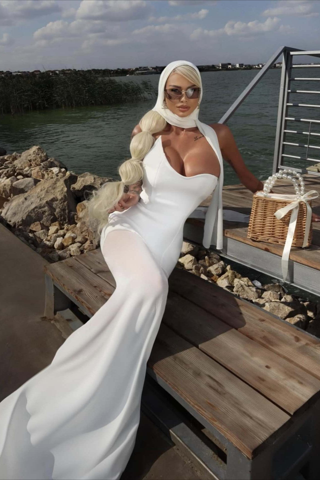 Sheer Mesh Dress