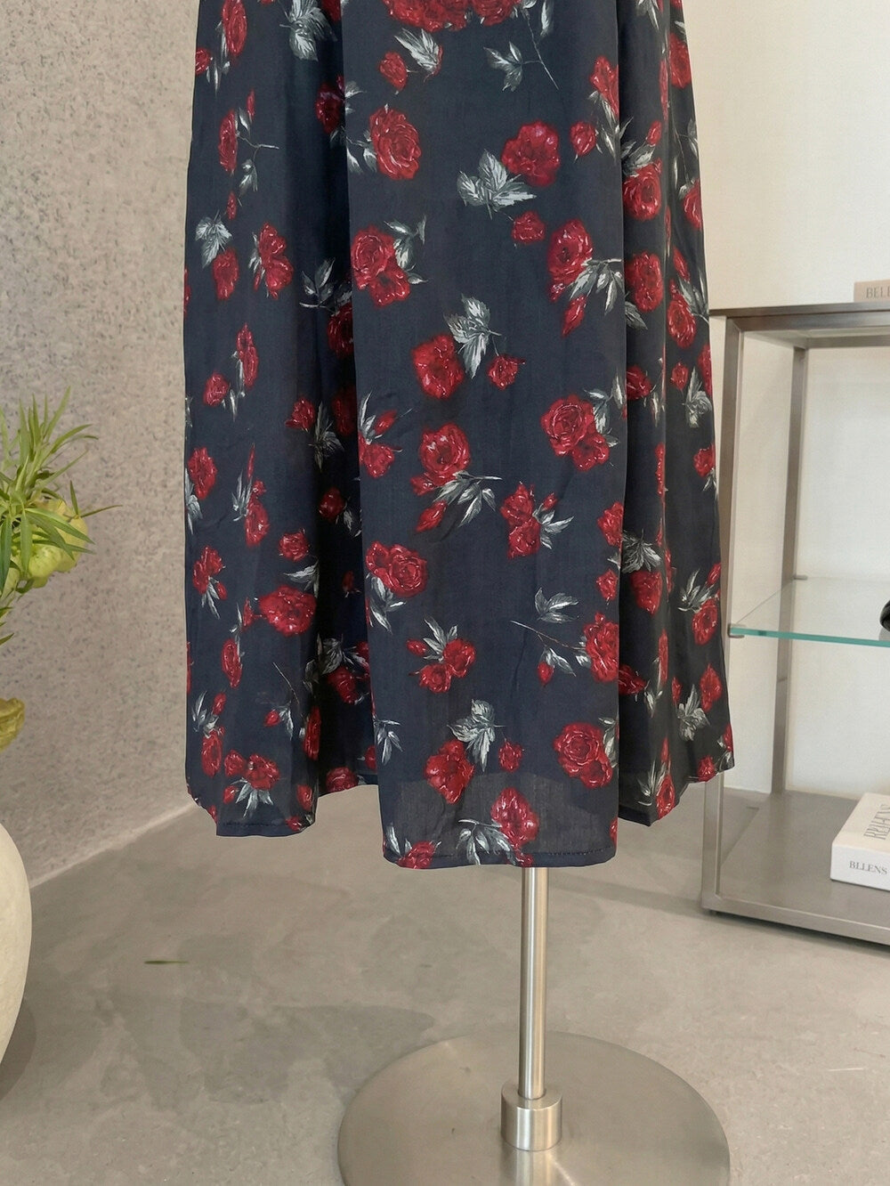 Floral Square Neck Ruffle Sleeveless Maxi Dress 15