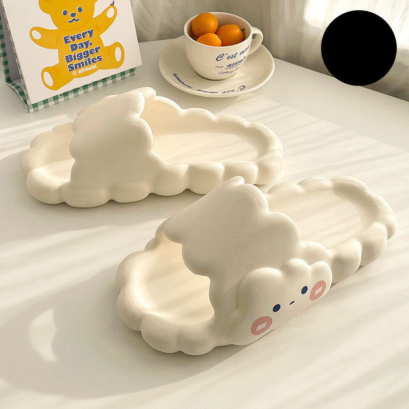 Cute Cloud Summer Girl Heart Home Non-Slip Cloudy Thickened Soft-Soled Slippers