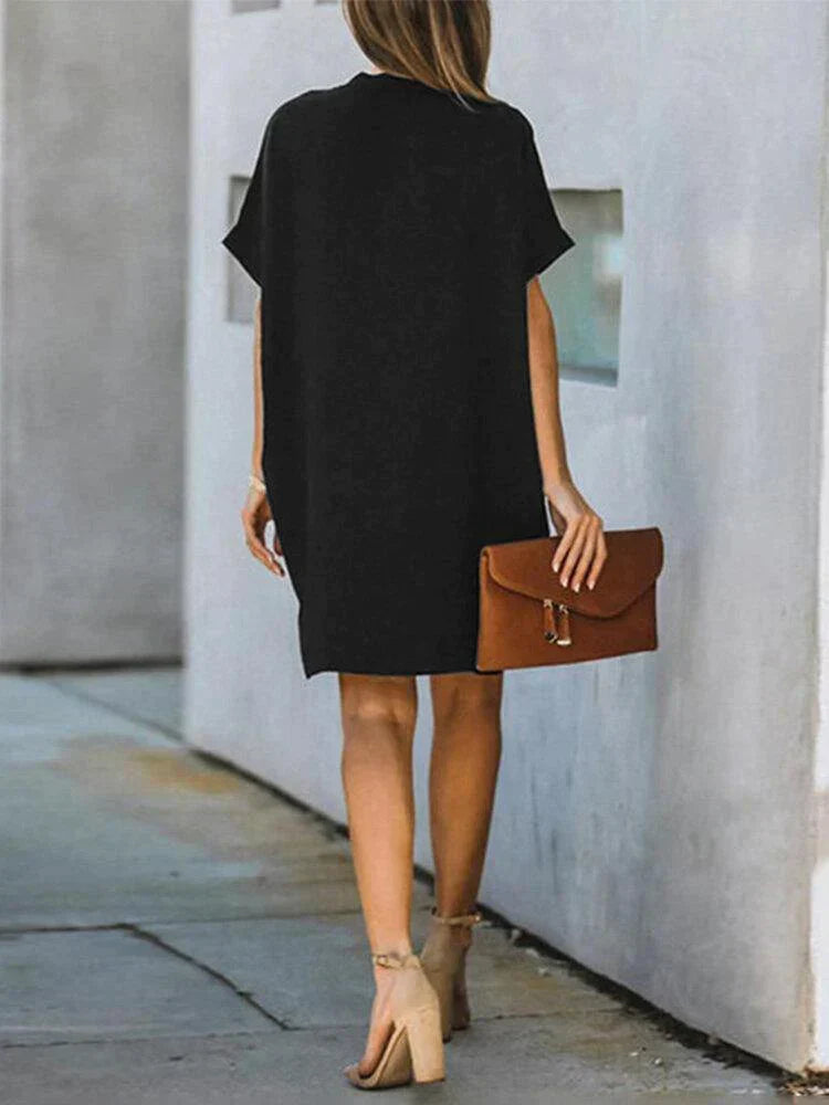 Jessica Statement Casual Dress Elevated Occasion Wear
