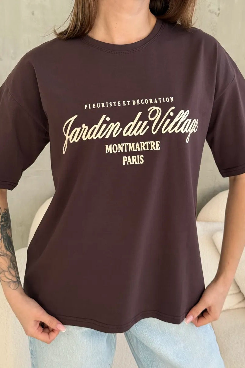 Heavyweight Streetwear Graphic T-Shirt