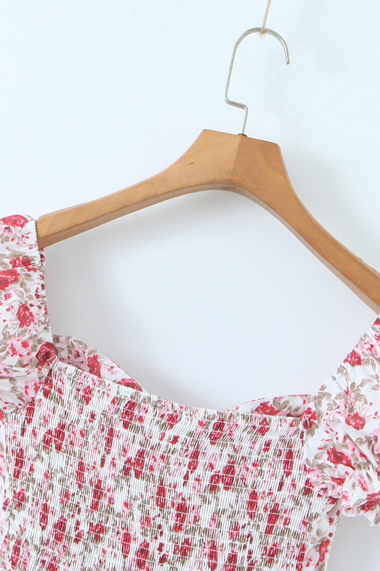 Floral Off Shoulder Sweetheart Bustier Tiered Ruffle Mini Dress