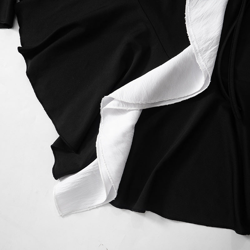 Ruffle Charm 2.0 Mini Dress - Black