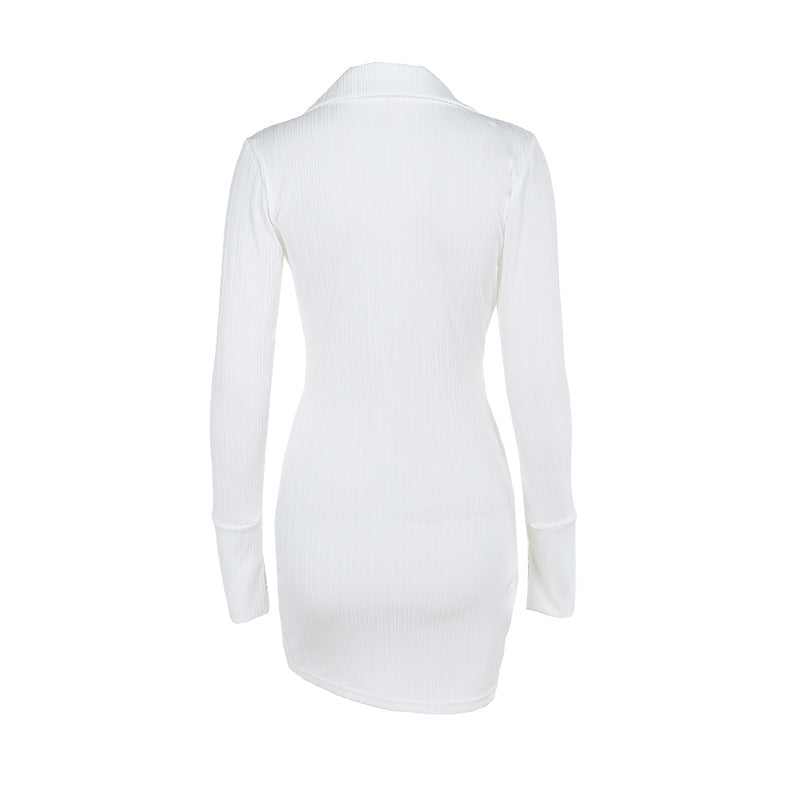 Lisa Mini Dress-White