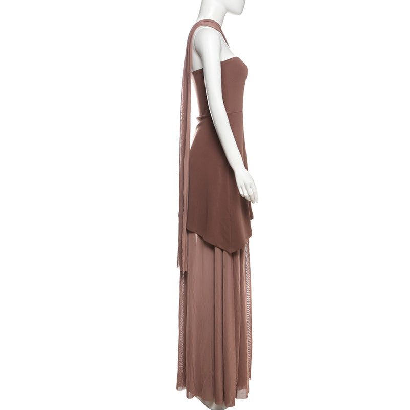 Carbon Dress Brown