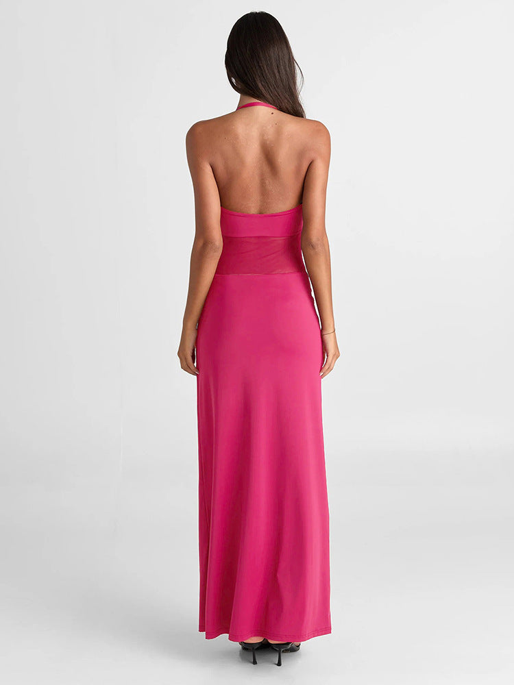 Elizabeth Maxi Dress Rose Red