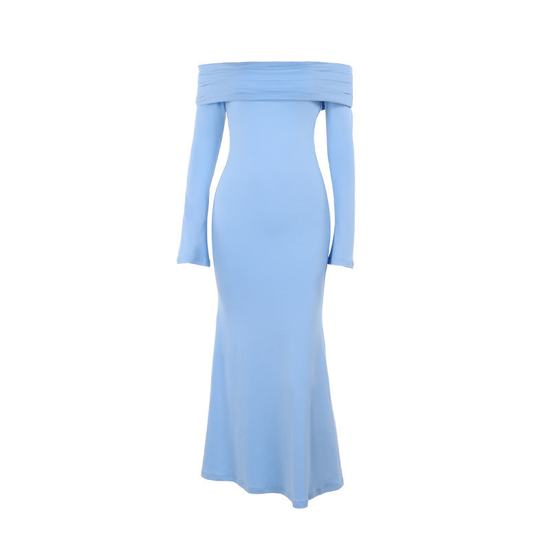 Vision Bodycon Dress Blue