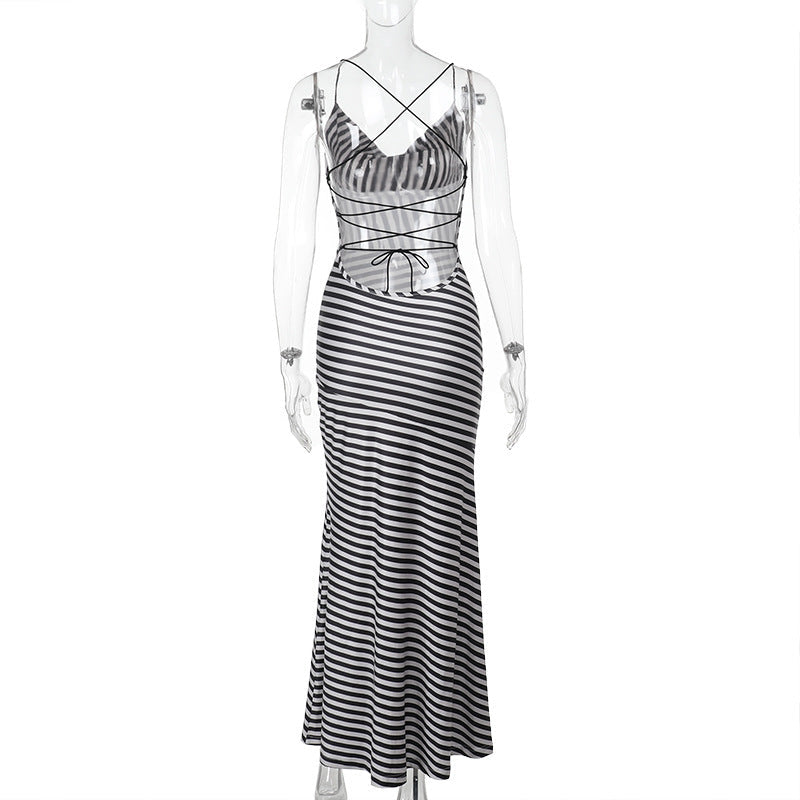 Wilkinson Maxi Dress Black/White