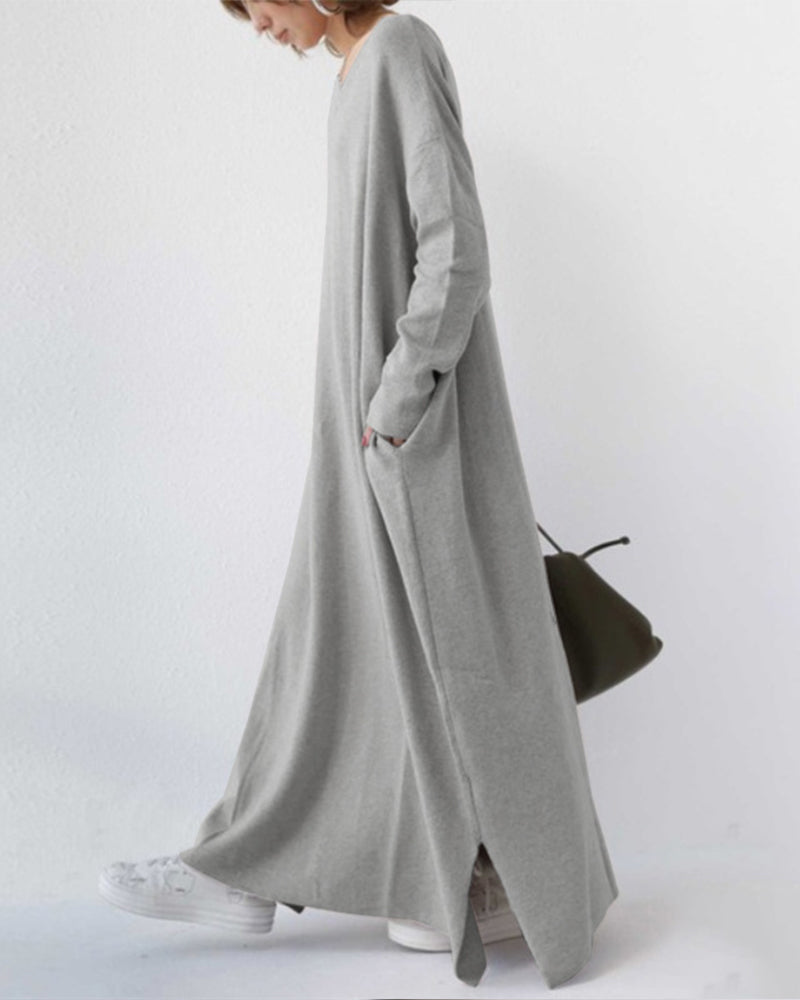 Francisca Exclusive Long Sweater Dress Evening Wear Edit