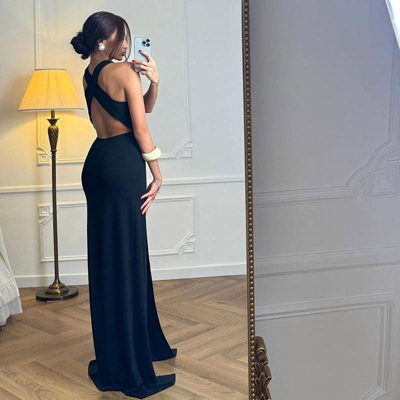 Skokie Maxi Dress - Black