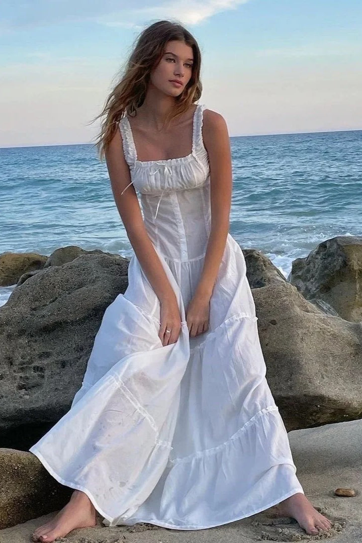 Beach Edition Cotton Tank Maxi Dress