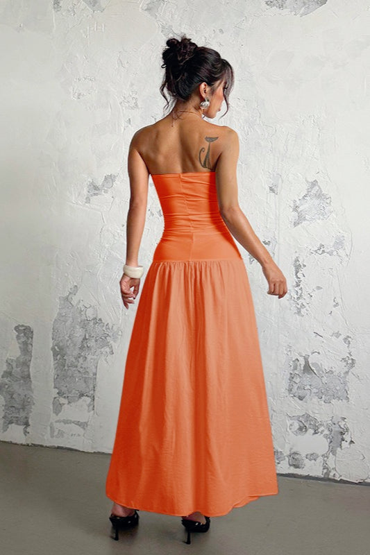 CutOut Strapless Birthday Dress