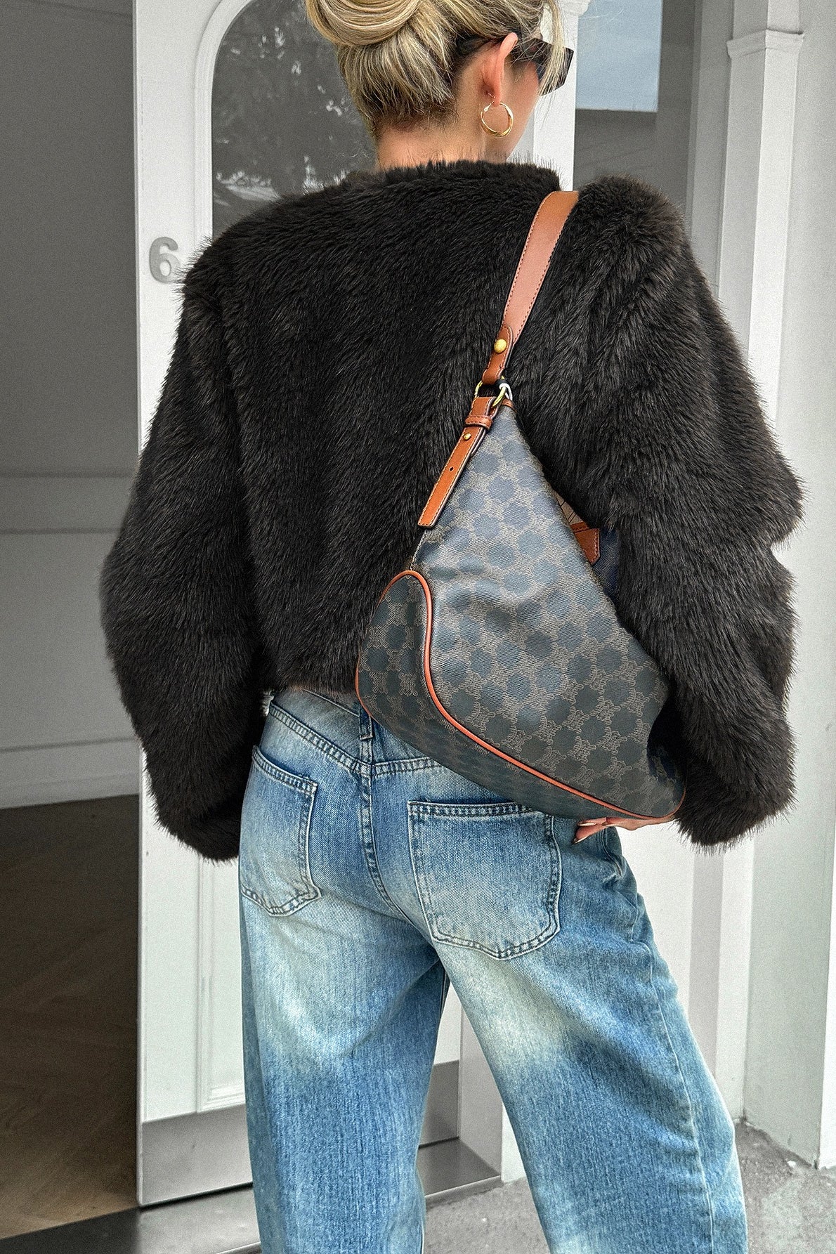 Casual Solid Knit Coat