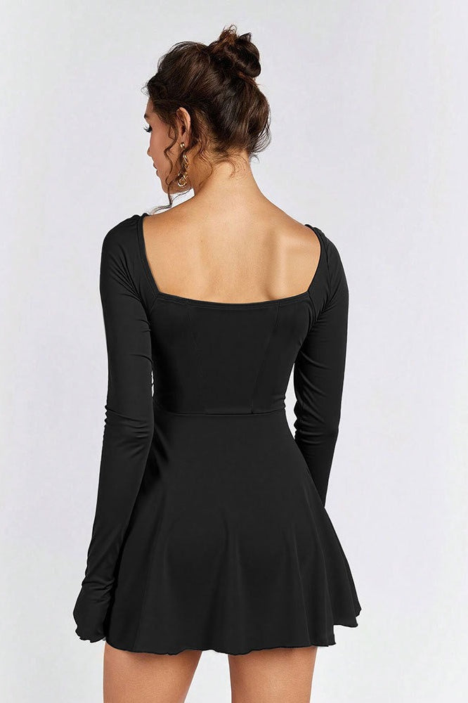 Lace Corset Mini Dress