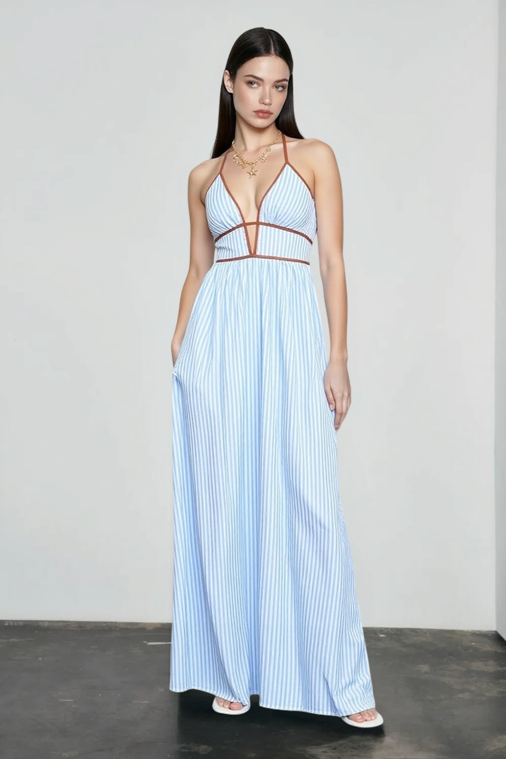 Halter-Neck Dress