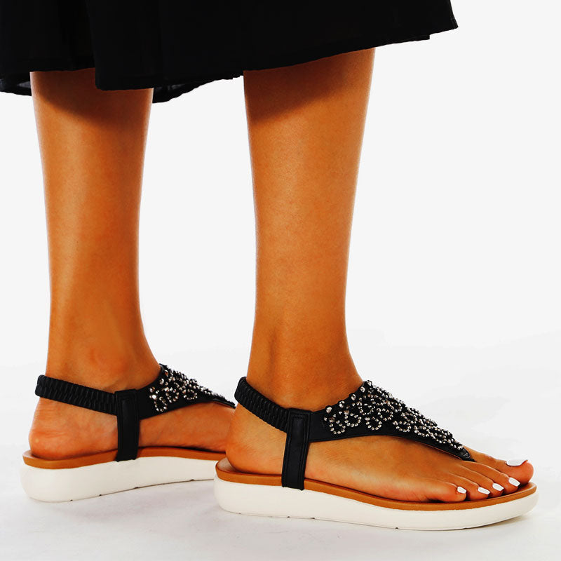 Ankle Strap Casual Elastic Fashion Sandals