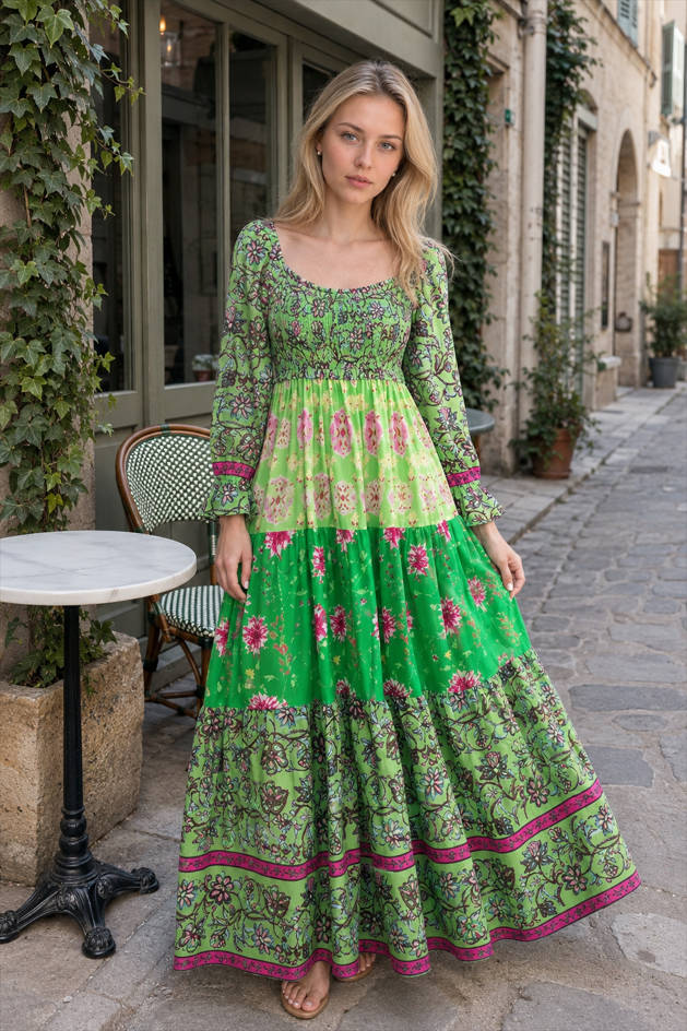 Patchwork Dress