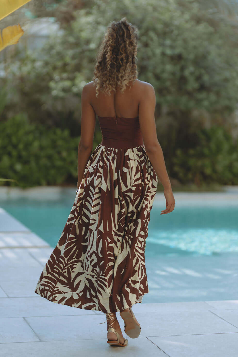 Rastie Midi Dress Matelo Print