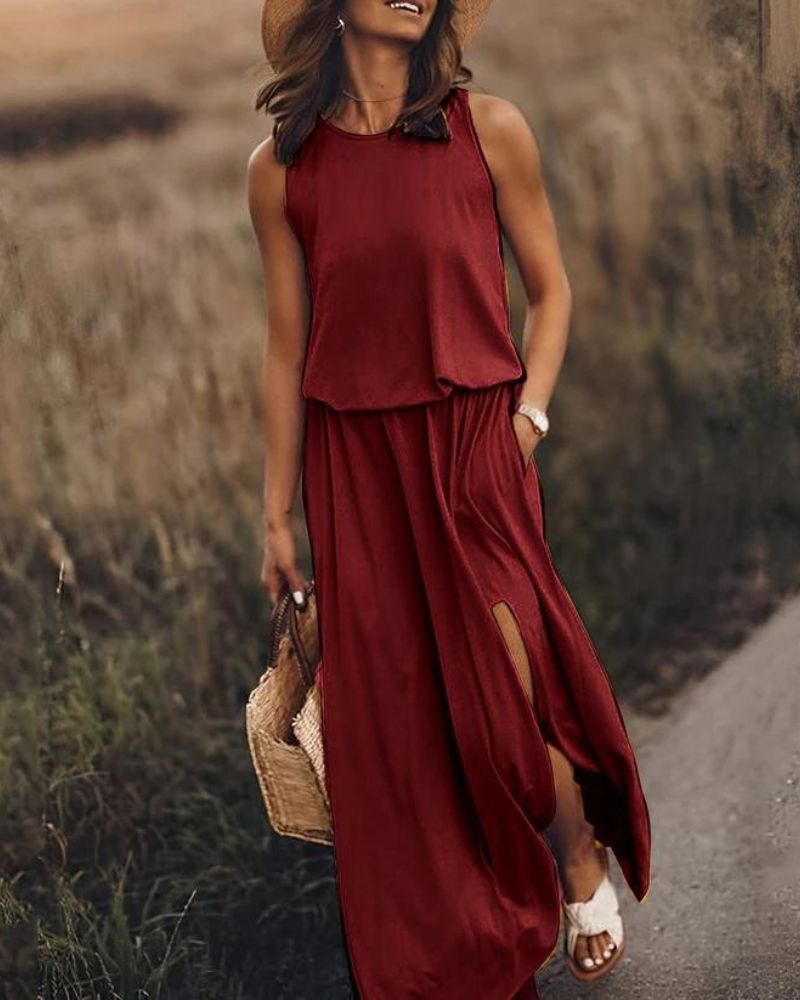 Dalia Effortless Colorful Dress Evening Wear Edit