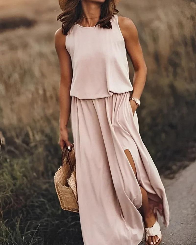 Dalia Effortless Colorful Dress Evening Wear Edit