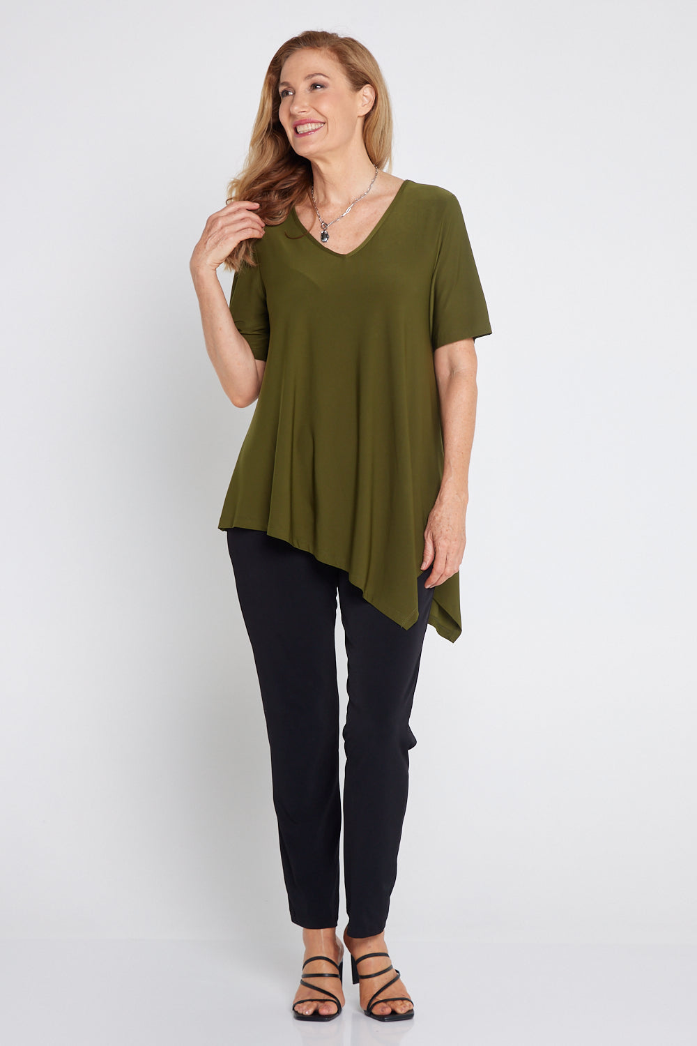 Acacia Top - Khaki