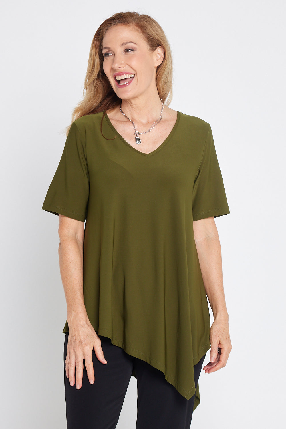Acacia Top - Khaki