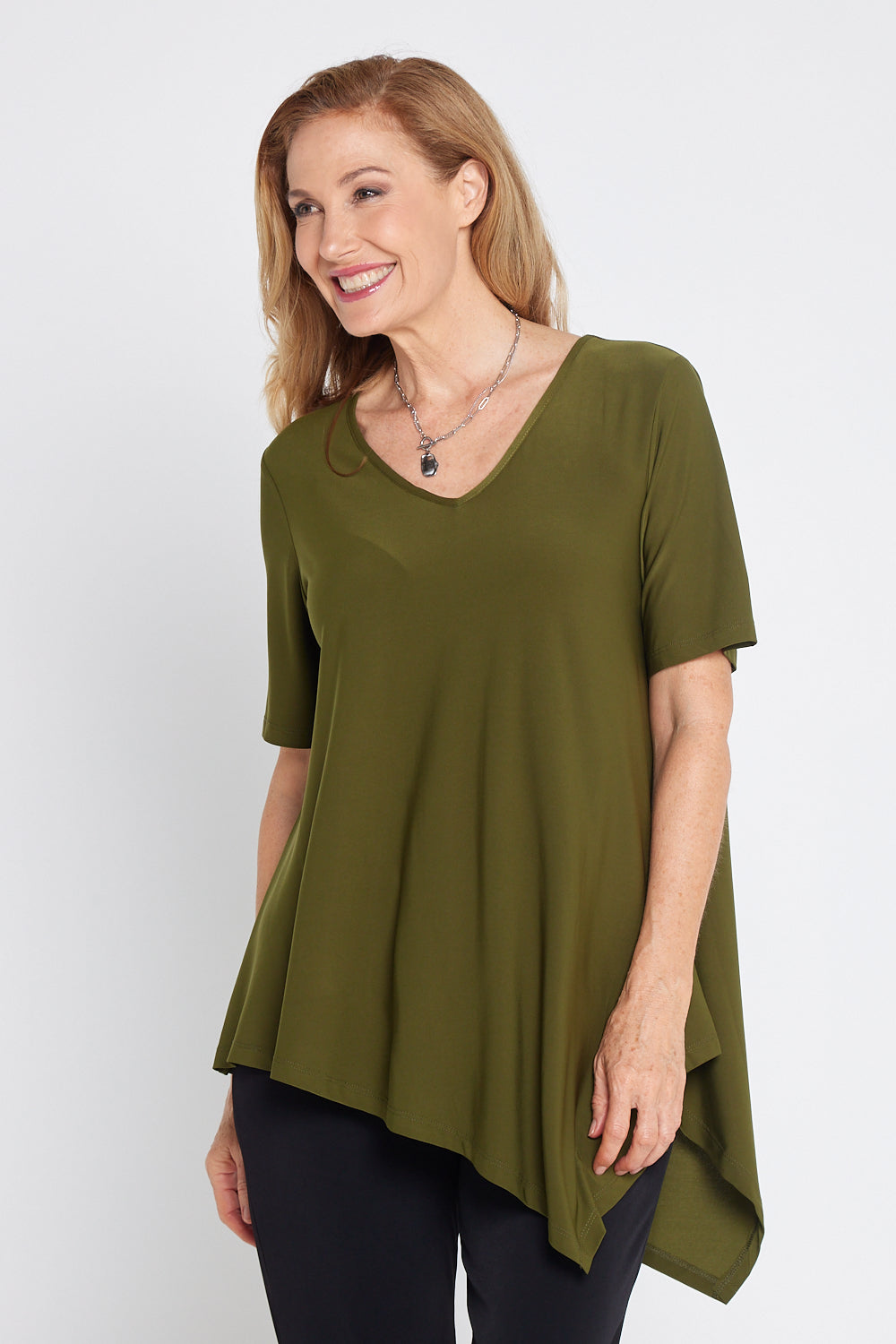 Acacia Top - Khaki