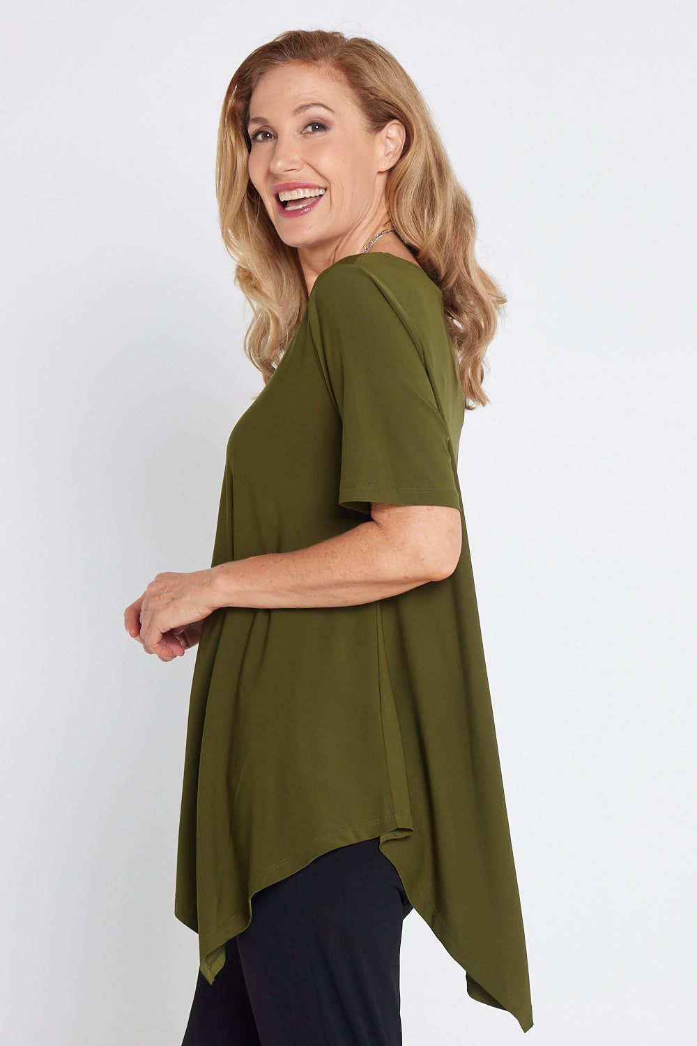 Acacia Top - Khaki