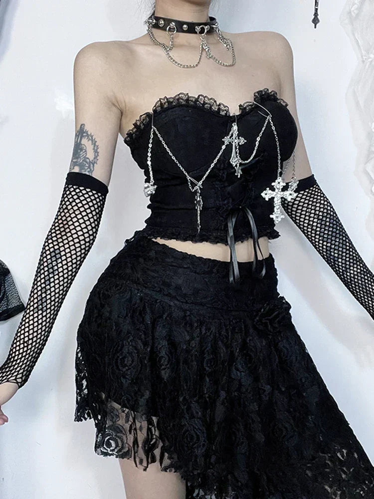 Lace Crop Top