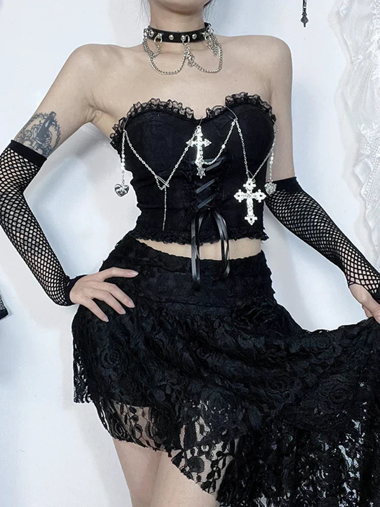 Lace Crop Top