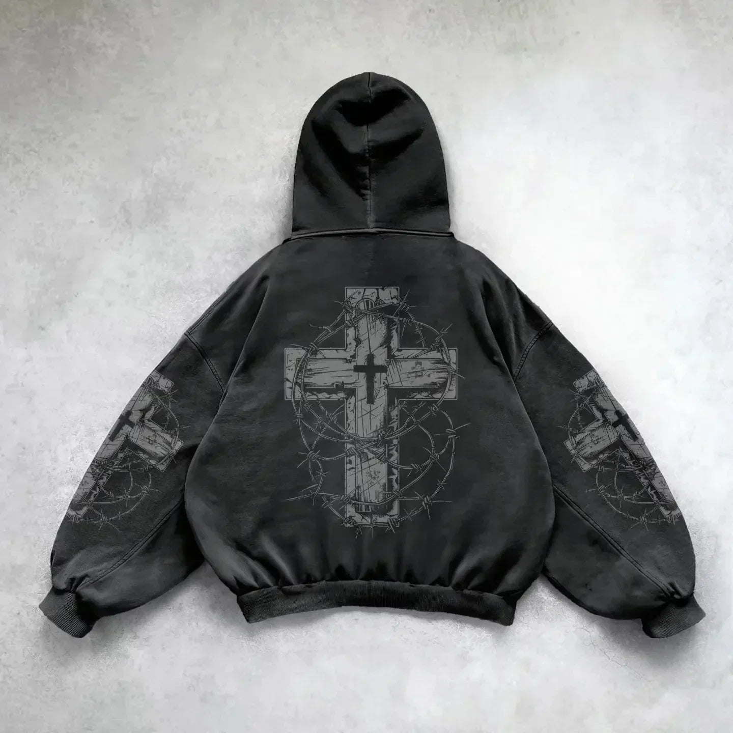 Pattern Printing Hoodie