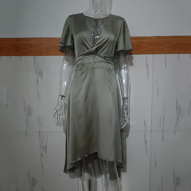 Susana Tailored and Elegant Summer Dress for Women Sophisticated Look