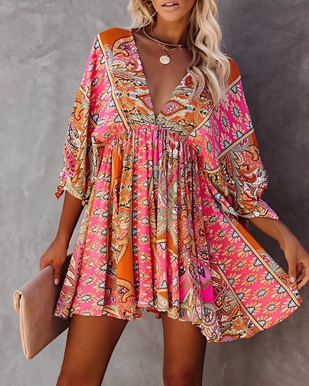 Tatiana Simple and Stylish Summer Dress for Women Wedding Guest Look