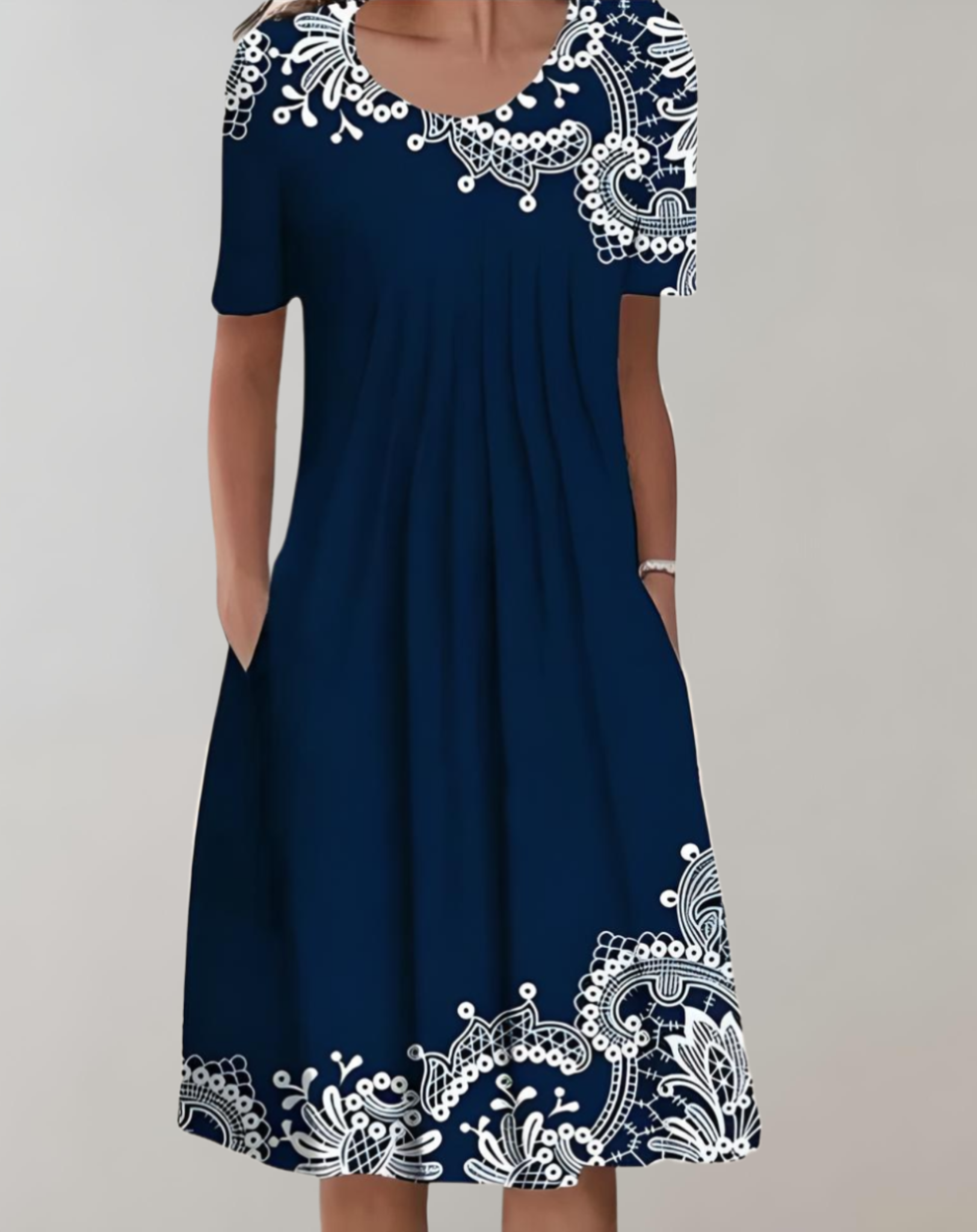 Minimalist Josefina Bohemian Midi Dress Elevated Occasion Wear